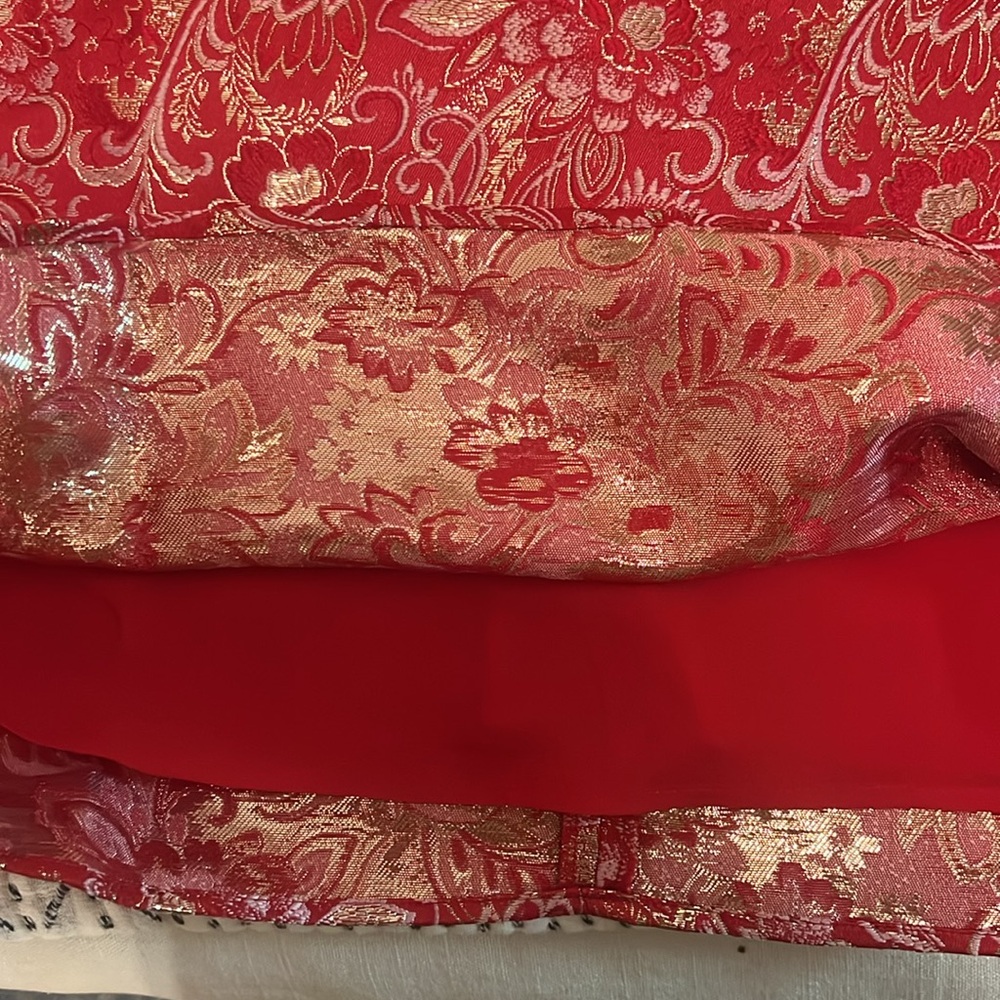 Tuckernuck Red Floral Mini Dress - Picture 5 of 5